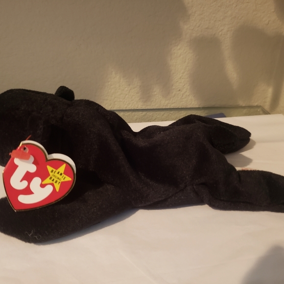 Ty Beanie Babies 1993 / 1994 Blackie Bear - Picture 2 of 5